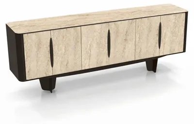 Image de Meuble de rangement design, commode moderne pour salon, style haut de gamme