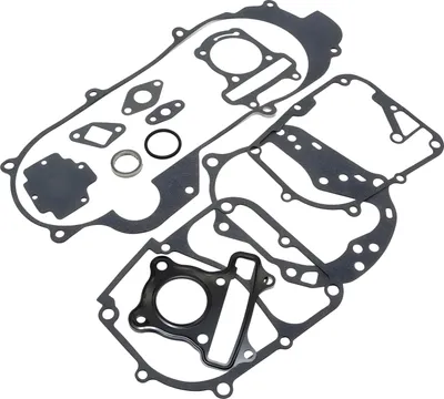 Immagine prodotto di Kit completo di guarnizioni motore, compatibile con motori GY6 4T da 10 pollici, compatibile con i modelli REX RS 450 e 50