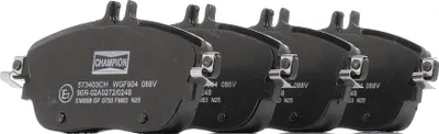 Produktbild von CHAMPION Bremsbeläge Satz Vorne Bremsklötze passend für MERCEDES-BENZ B-Klasse (W246, W242) 573403CH