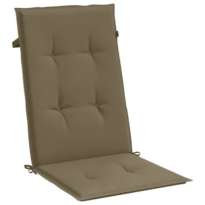 Immagine prodotto di vidaXL Cuscini per schienale alto 6 pz. Tessuto Melange Taupe 120x50x4 cm