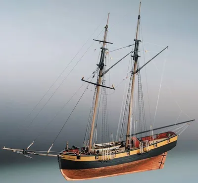 Produktbild von CALDERCRAFT H.M. Pickle Schoner 1805 1:64 Bausatz