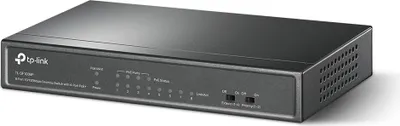 Produktbild von TP-Link TL-SF1008P, Unmanaged, Fast Ethernet (10/100), Vollduplex, Power over Ethernet (PoE)