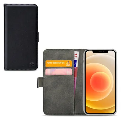 Productafbeelding van Mobilize Classic Gelly Wallet Book Case Apple iPhone 12/12 Pro Black