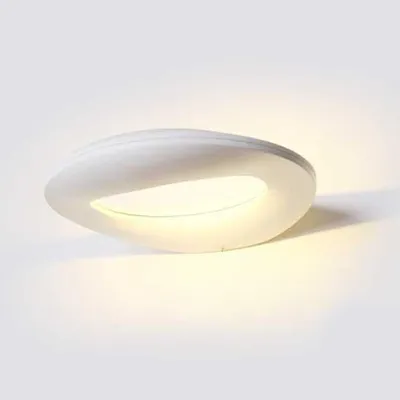 Productafbeelding van V-TAC VT-811, 10W LED wandlamp, warm wit (3000K), aluminium, wit, rond, behuizing IP20 - SKU 8307