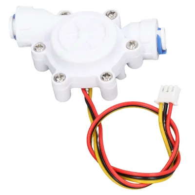 Imagen del producto de Sensor de flujo de agua, sensor de caudal, interruptor de flujo de agua, sensor de flujo con cable de 3 pines, sensor de flujo para dispensador de agua, sensor Hall