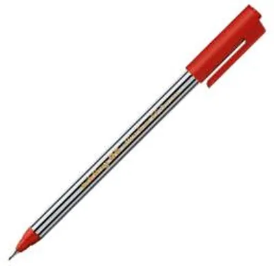 Produktbild von Edding e-89 Office Fineliner rot 4-89002