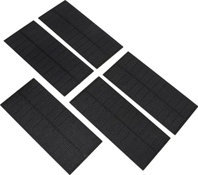 Image de 5pcs Solar Panel 5W Single Piece ETFE Monocrystalline Silicon Portable Solar Charging Panel for Scientific Projects Electronic Applications
