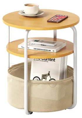 Image de Table d'appoint, design peu encombrant, montage rapide, naturel