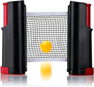 Productafbeelding van Tafeltennisnet, Verlengbaar, Draagbaar, Voor alle tafels, Voor binnen en buiten