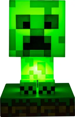 Produktbild von Paladone Creeper Icon, Umgebungsbeleuchtung, Grün, Grün, Universal, Akku, AAA