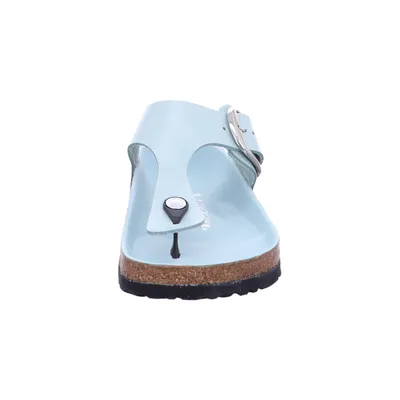 Produktbild von Birkenstock Damen Zehentrenner Gizeh Big Buckle 23578-36, 23578-37, 23578-38, 23578-39, 23578-40, 23578-41, 23578-42 BIR-1026477 high shine surf green 41