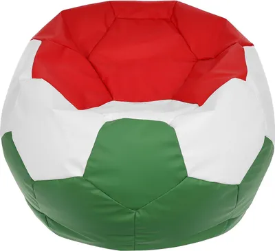 Produktbild von Ecopuf - Sitzsack Fußball, Bean Bag im Flaggen-Design: Italien