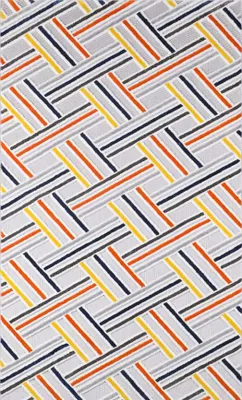 Immagine prodotto di Tappeto nursery a pelo corto disegno geometrico multicolore soggiorno