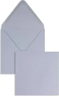 Produktbild von Briefumschläge 160x160mm 120g/qm gummiert VE=100 Stück lavendel