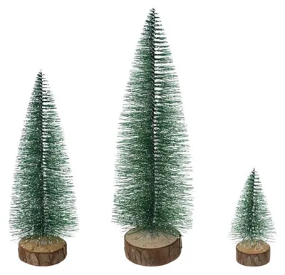 Obrázok produktu pre Ruhhy 27091 Sada vianočných stromčekov 11,5 cm, 21,5 cm, 28 cm, 3 ks