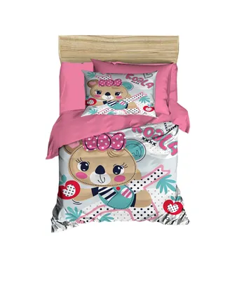 Produktbild von L'Essentiel Linge de Maison, PH148, Baby-Bettbezug-Set, Rosa, 100 x 150 cm