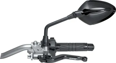 Produktbild von Chaft Lenkerspiegel M10x1,25R Story Schwarz für Ducati & Yamaha