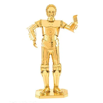 Produktbild von METAL EARTH 3D-Puzzle Star Wars: C-3PO (gold)