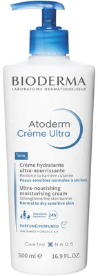 Obrázok produktu pre Krémy Bioderma Atoderm Ultra - Intenzívna hydratácia a posilňovanie pleti, 500 ml