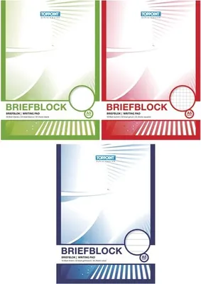 Produktbild von Stylex Briefblock A5 blanko, 50 Blatt - 1 Stück