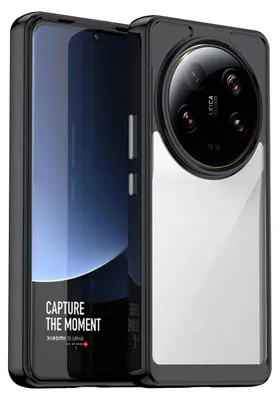 Obrázek produktu pro Pouzdro pro Xiaomi 13 Ultra průhledné, nárazuvzdorné TPU silikonové ochranné pouzdro černé