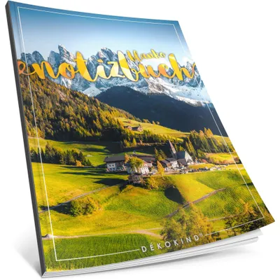Productafbeelding van Dékokind® Blanco notitieboek: Ongeveer A4-formaat - 100 pagina's met inhoudsopgave