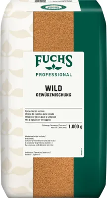 Produktbild von Fuchs Professinonal Wild Gewürzmischung für dunkle Saucen 1000g