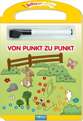 Produktbild von Trötsch Von Punkt zu Punkt Schreib und Wisch Weg mit Stift