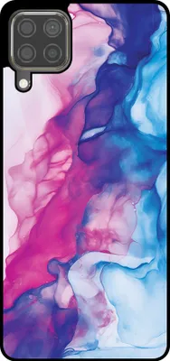Produktbild von Smartphonica Telefon Fall geeignet für Huawei P40 Lite mit rosa blau Marmor Print - TPU Backcover Fall Rose blau Marmor Design
