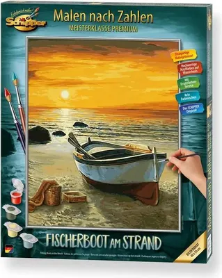 Produktbild von MNZ - Fischerboot am Strand