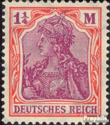 Produktbild von Briefmarken Deutsches Reich 1922 Mi 198 Wasserzeichen Waffeln postfrisch Germania Wz 2 / Ergänzungs-Werte