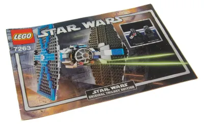 Produktbild von 1x Lego Bauanleitung Star Wars Episode 4/5/6 Heft TIE Fighter 7263