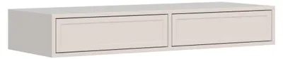 Immagine prodotto di Selsey Velveto - Toeletta con 2 cassetti, grigio-beige, 110 cm