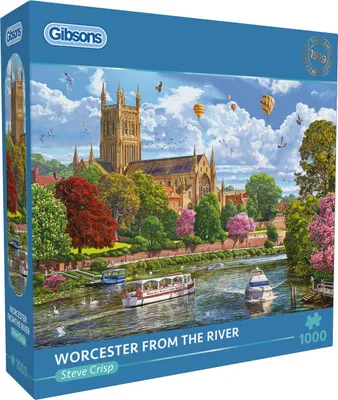 Produktbild von Gibsons Worcester from the River, 1000 Stück(e)