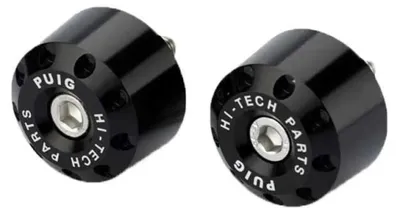 Produktbild von Puig Aluminium Short Honda Sh Lenkerendgewichte Schwarz  Schwarz One Size