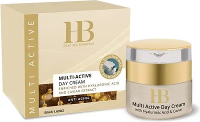 Immagine prodotto di HEALTH&BEAUTY crema da giorno con acido ialuronico ed estratto di caviale, 50 ml