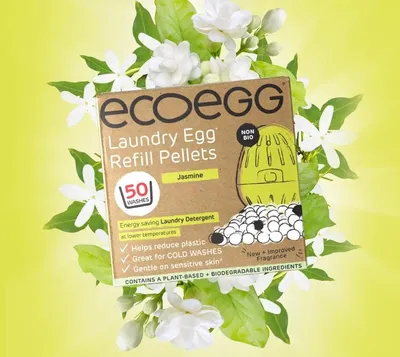 Productafbeelding van Ecoegg Wasbal Navulling Jasmine 50 stuks