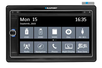 Produktbild von Blaupunkt LEIPZIG 690 DAB NAV TRUCK/Camper 2DIN mit DAB + Bluetooth + DVD inkl. 24 Monate Kartenupdate (Pro-Line)