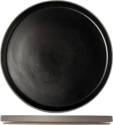 Immagine prodotto di Piatto da portata o da dessert nero - P 22 cm