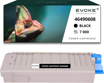 Zdjęcie produktu dla Toner do OKI 46-C532B 46490608 Black (czarny) | Zamiennik do C 532 DN C 542 DN MC 563 DN MC 573 DN