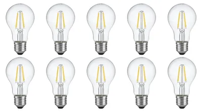 Produktbild von SPL E27 LED Filamentlampe 4W Warmweiß 10 Stück