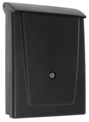 Produktbild von Profirst Mail PM 780 Kunststoff Briefkasten Schwarz