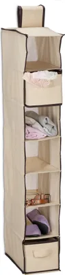 Produktbild von relaxdays Hängeregal Kleiderschrank 7 Fächer