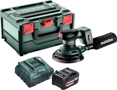 Zdjęcie produktu dla Akumulatorowa szlifierka mimośrodowa Metabo SXA 18 LTX 150 BL 18 V 150 mm bezszczotkowa + 1x akumulator 4,0 Ah + ładowarka + metaBOX