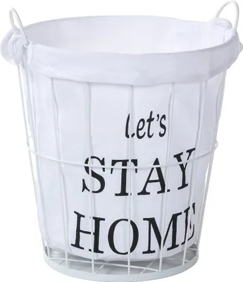 Obrázek produktu pro Koš na prádlo Baytex Stay Home M - bílý