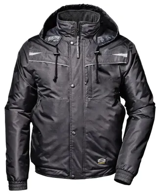 Produktbild von Sir Safety Airport Herren Piloten-Arbeitsjacke wasserdicht atmungsaktiv, 4XL, Blau