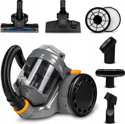 Obrázok produktu pre Cyklónový vysávač 4000W triedy A Hepa Kompaktný a tichý Zeegma