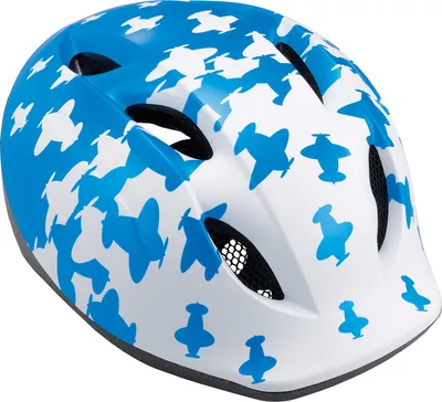 Produktbild von MET BUDDY 2019 Helm – Kinderhelm Flugzeuge/blau – 46/53 3HELM19UNBB