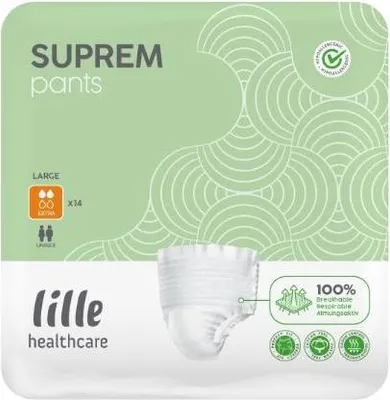 Image de Lille Suprem Pants Extra Large - 16 paquets de 14 protections