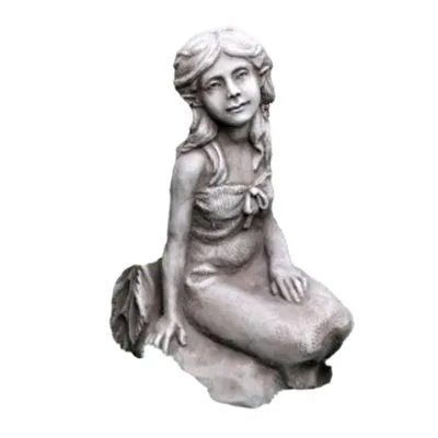 Immagine prodotto di Bella fata Melinda in pietra fusa Nuova resistente al gelo e alle intemperie FS-1608